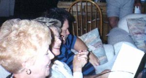 Shirley Howard, Joan Garrett and Ron Thomas.
