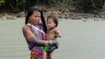 Embera woman and toddler