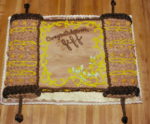 Open Torah cake