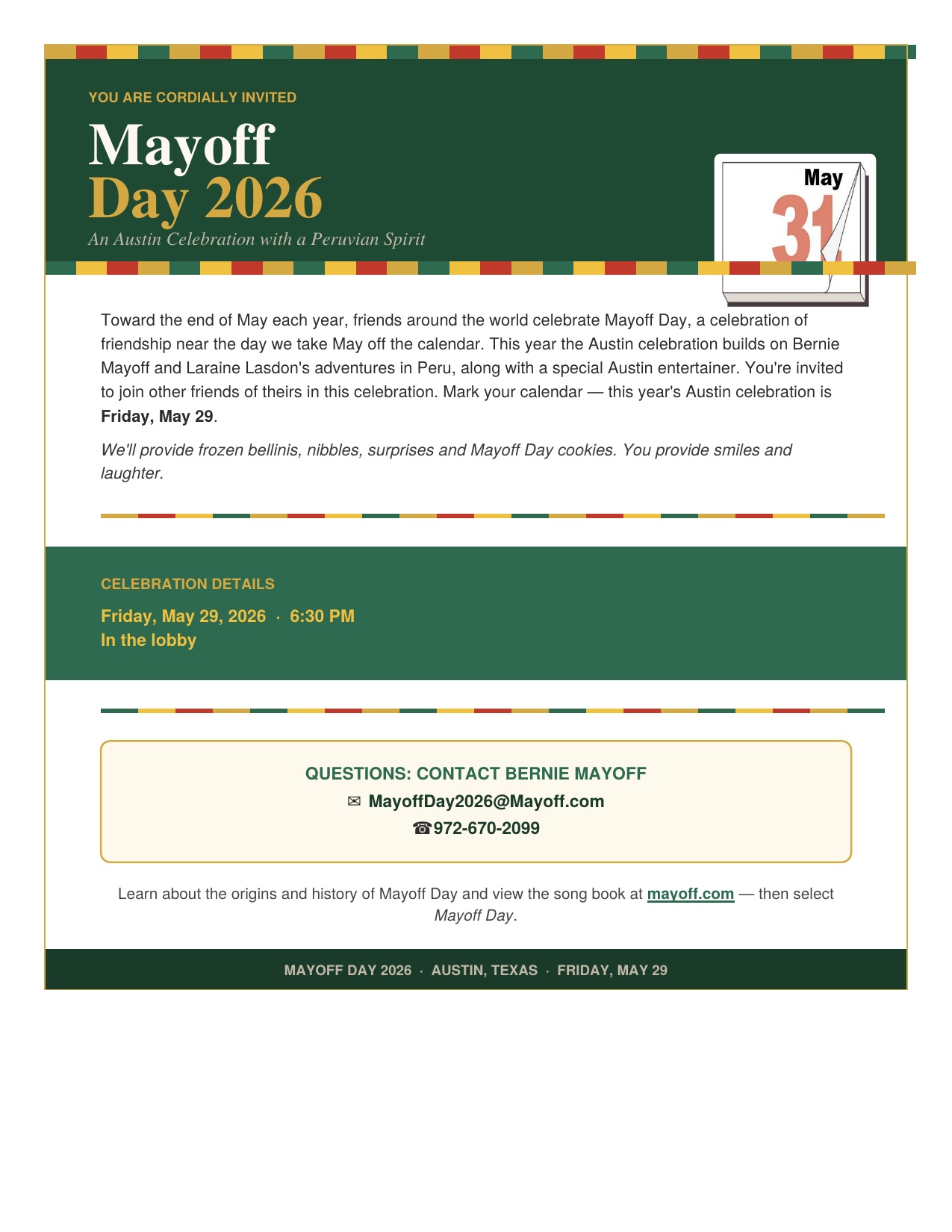 MayoffDay2026_Flyer Image of invitation distributed to residents